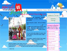 Tablet Screenshot of caernarfonfestival.wales4you.co.uk